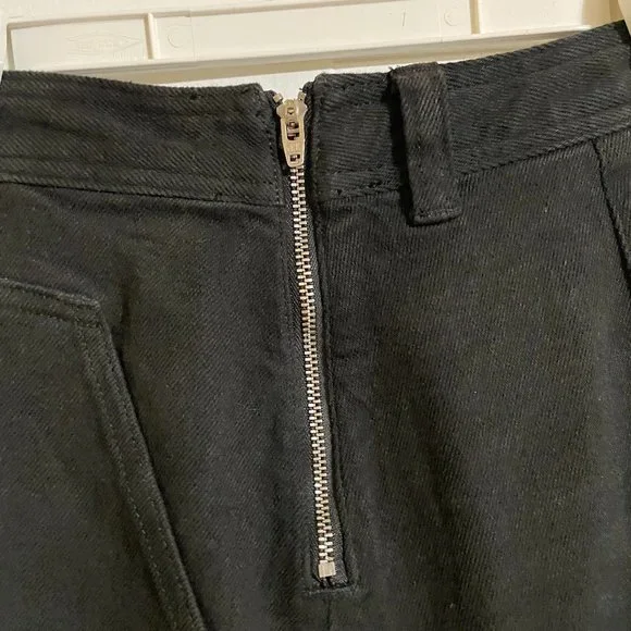 Wilfred Free Denim Mini Zip Skirt - Picture 3 of 7